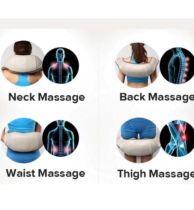 Soga Massager ELECTRIC KNEADING BODY MASSAGER WITH HEAT