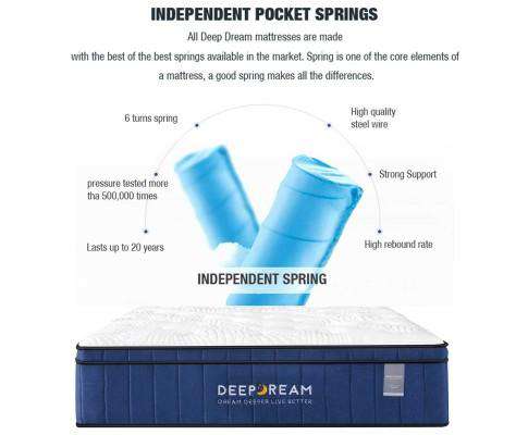 Deep Dream Cool Gel Memory Foam Mattress - Medium Deep Dream