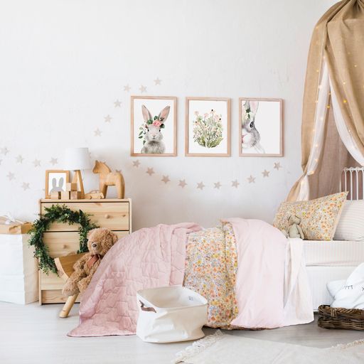 Jelly Bean Kids Flora Quilt Cover Set Jelly Bean Kids