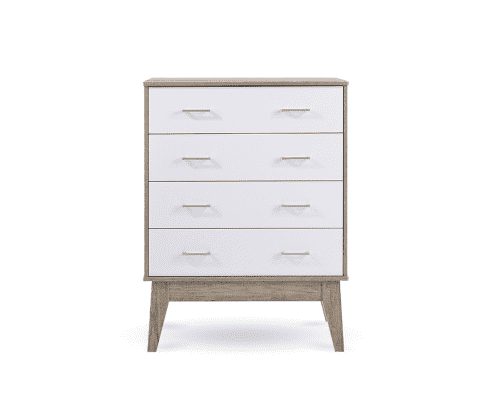 Tallboy Designer Chest of Drawer - Oak Melbournians Furniture