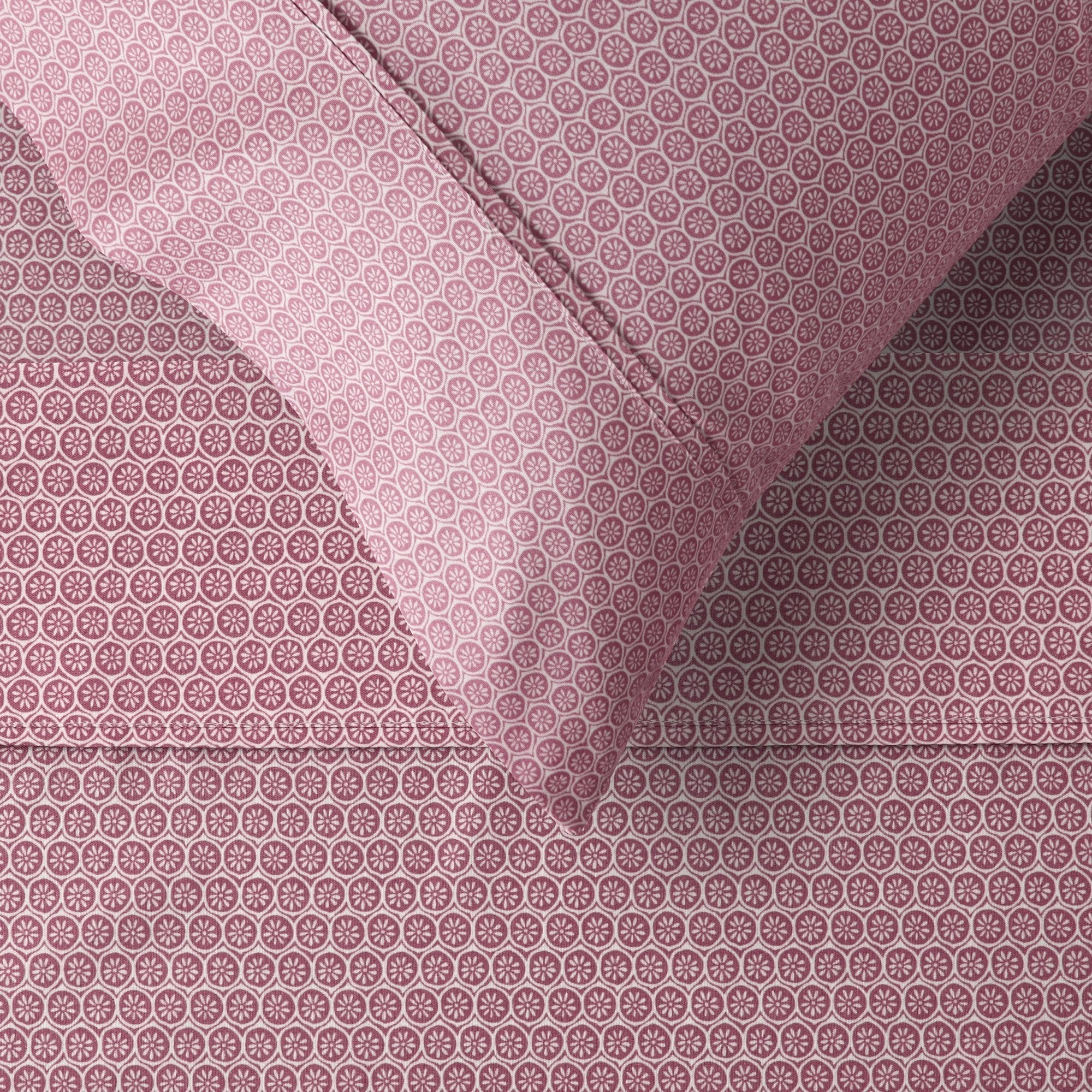 The Big Sleep Bed Sheets The Big Sleep Daisy Pink Sheet Set