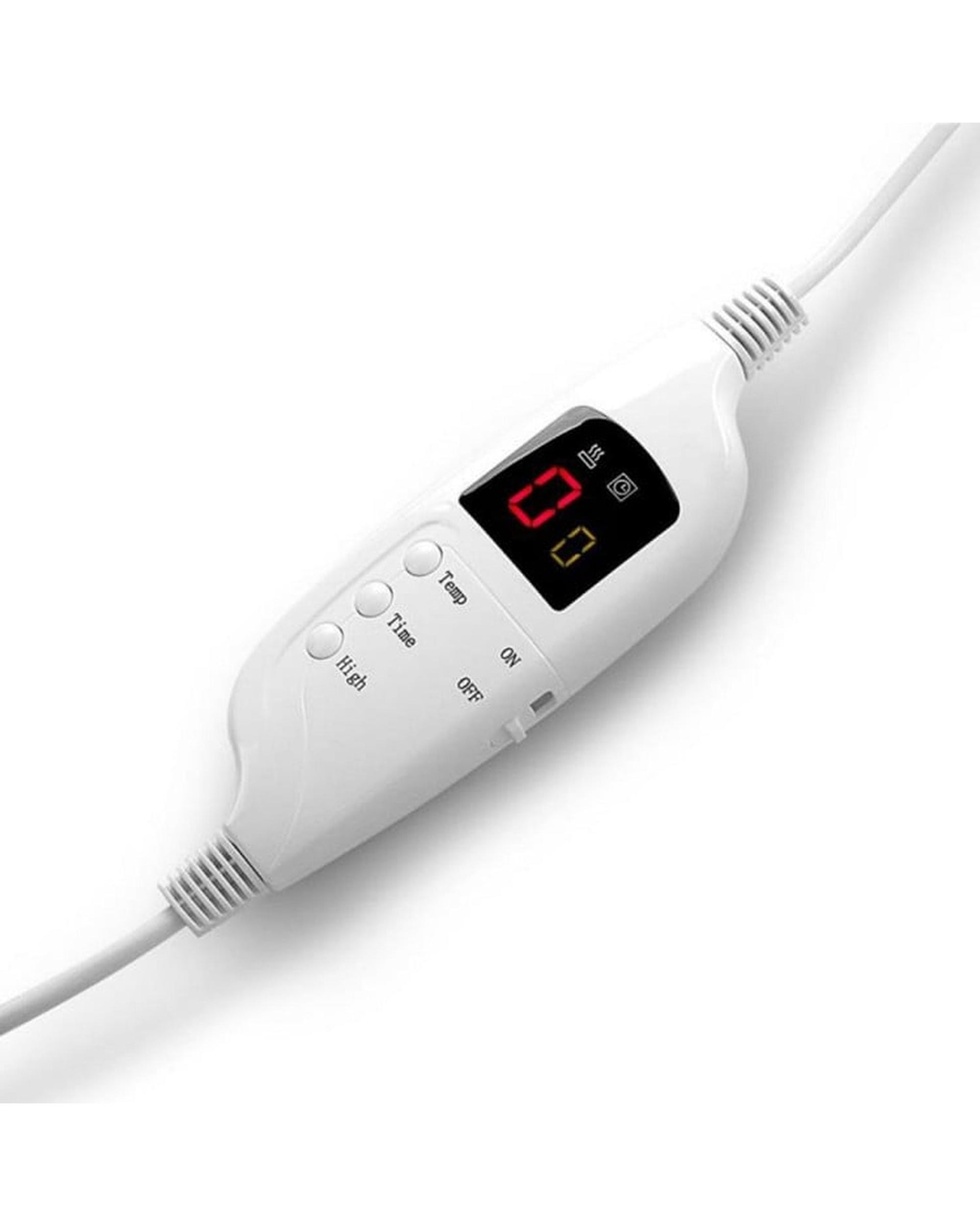 LAURA HILL HEATED ELECTRIC BLANKET CORAL WARM FLEECE WINTER BLUE Laura Hill