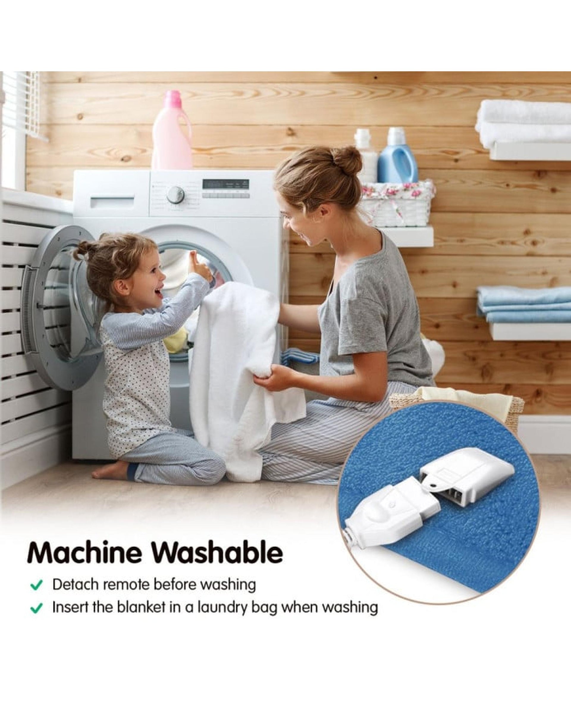 LAURA HILL HEATED ELECTRIC BLANKET CORAL WARM FLEECE WINTER BLUE Laura Hill