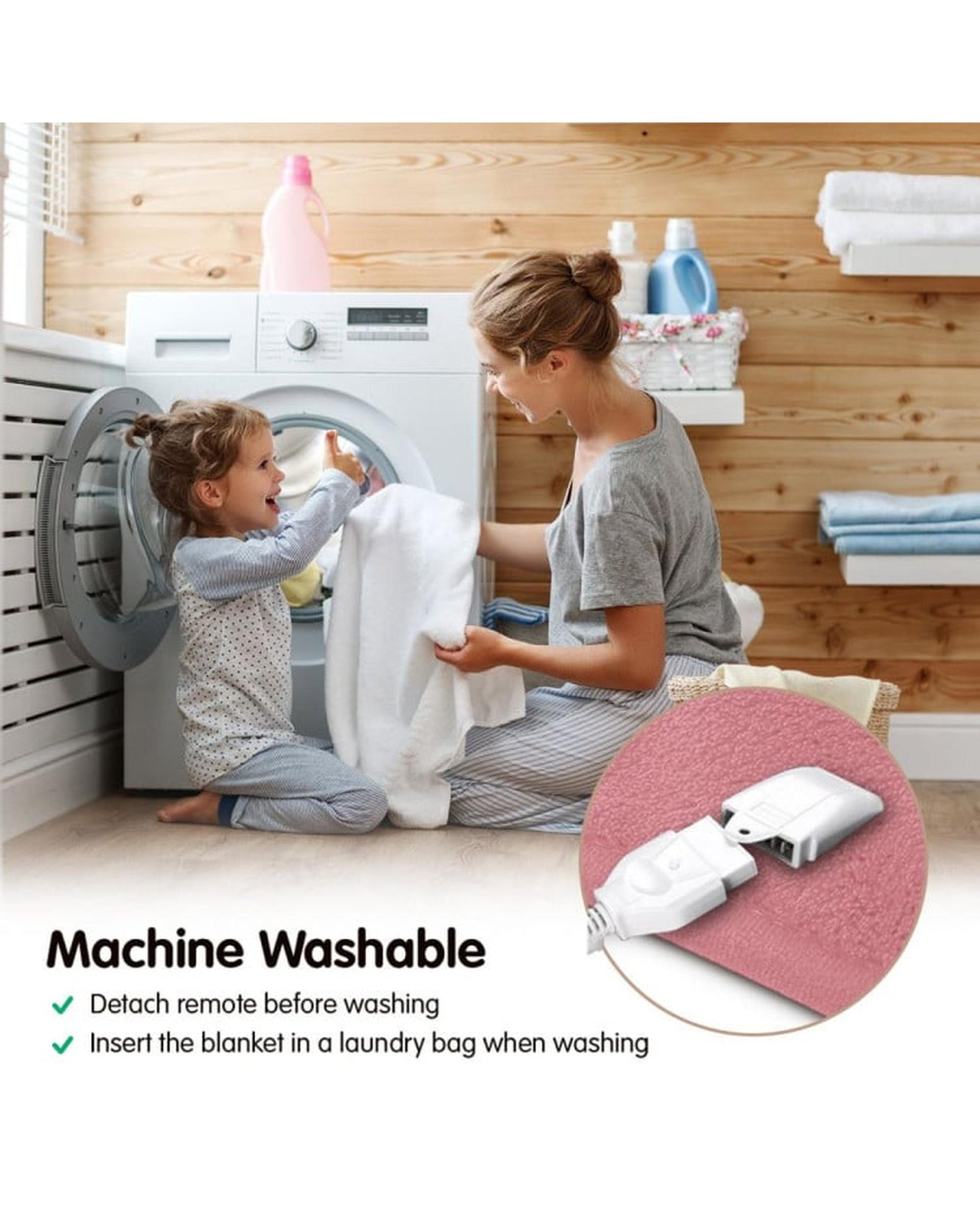 LAURA HILL HEATED ELECTRIC BLANKET THROW RUG CORAL WARM FLEECE PINK Laura Hill