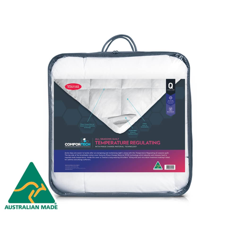 Tontine Duvet/Quilt Comfortech Temperature Regulating All Seasons Quilt