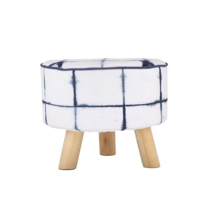 Ava Stool NAVY Big Bedding Australia