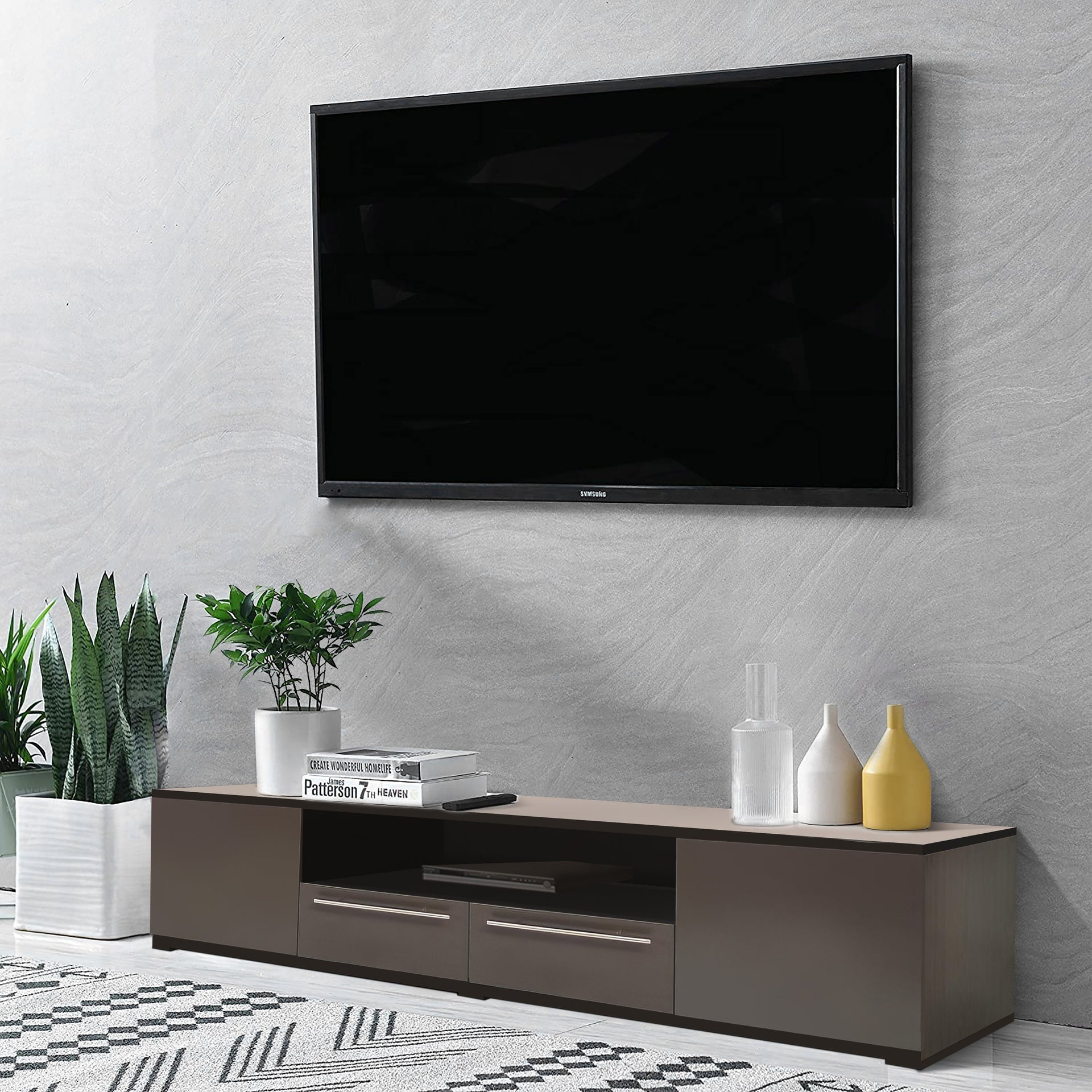 Super Modern 2021 Entertainment TV Unit Big Bedding Australia