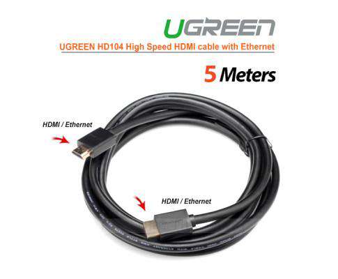 UGREEN TV Accessories Full Copper High Speed HDMI Cable with Ethernet 5M (10109)
