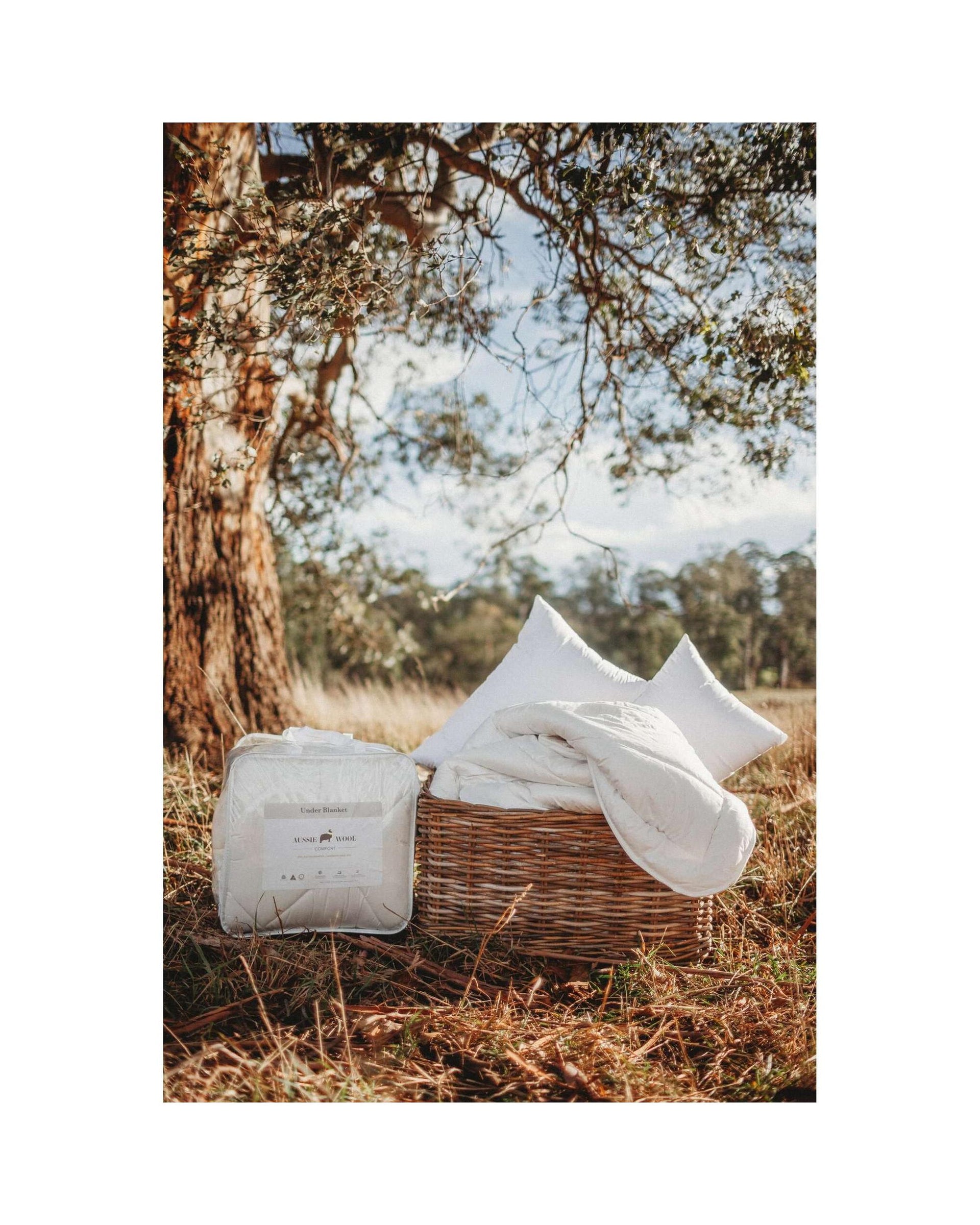 Aussie Wool Comfort Under Blanket Aussie Wool Comfort