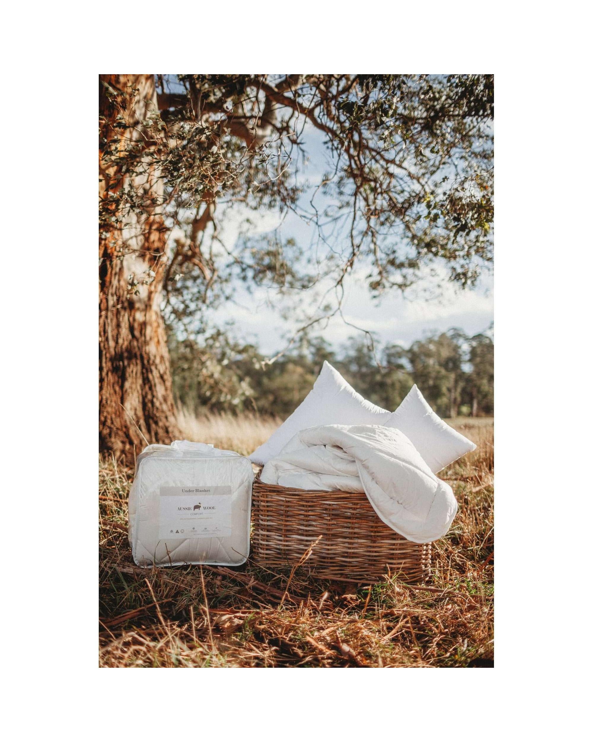 Aussie Wool Comfort Under Blanket Aussie Wool Comfort