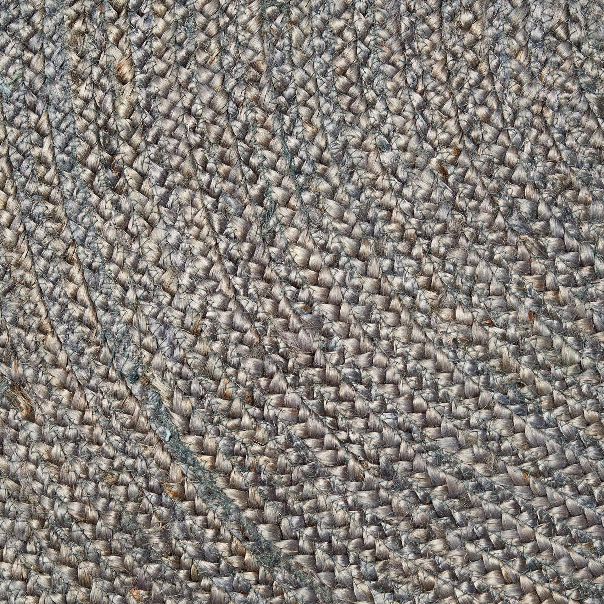 Vintage Design Rugs Vintage Design Benton Grey Round Jute Rug