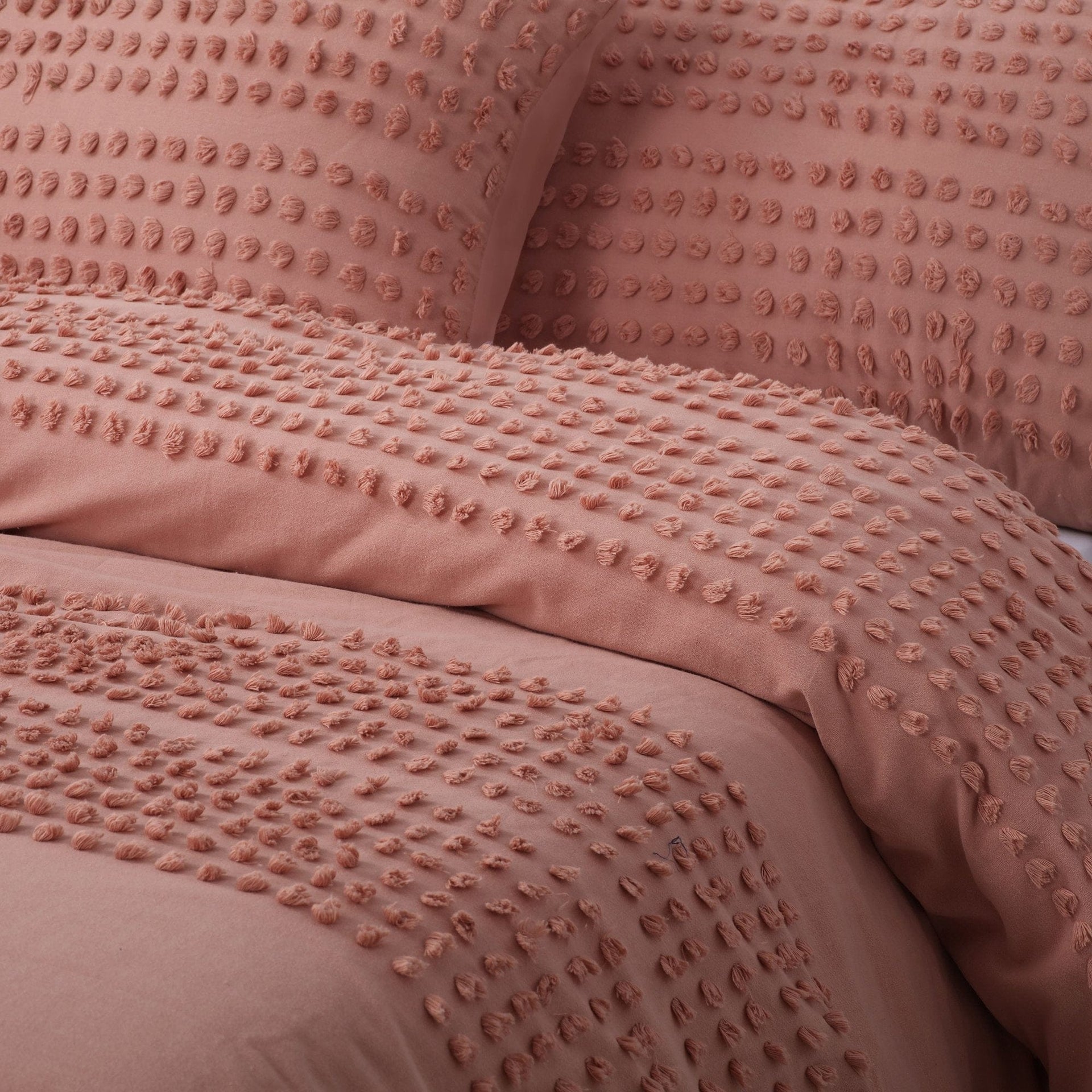 Vintage Design Quilt Cover Vintage Design BLUSH Betty Cotton Quilt Cover Set