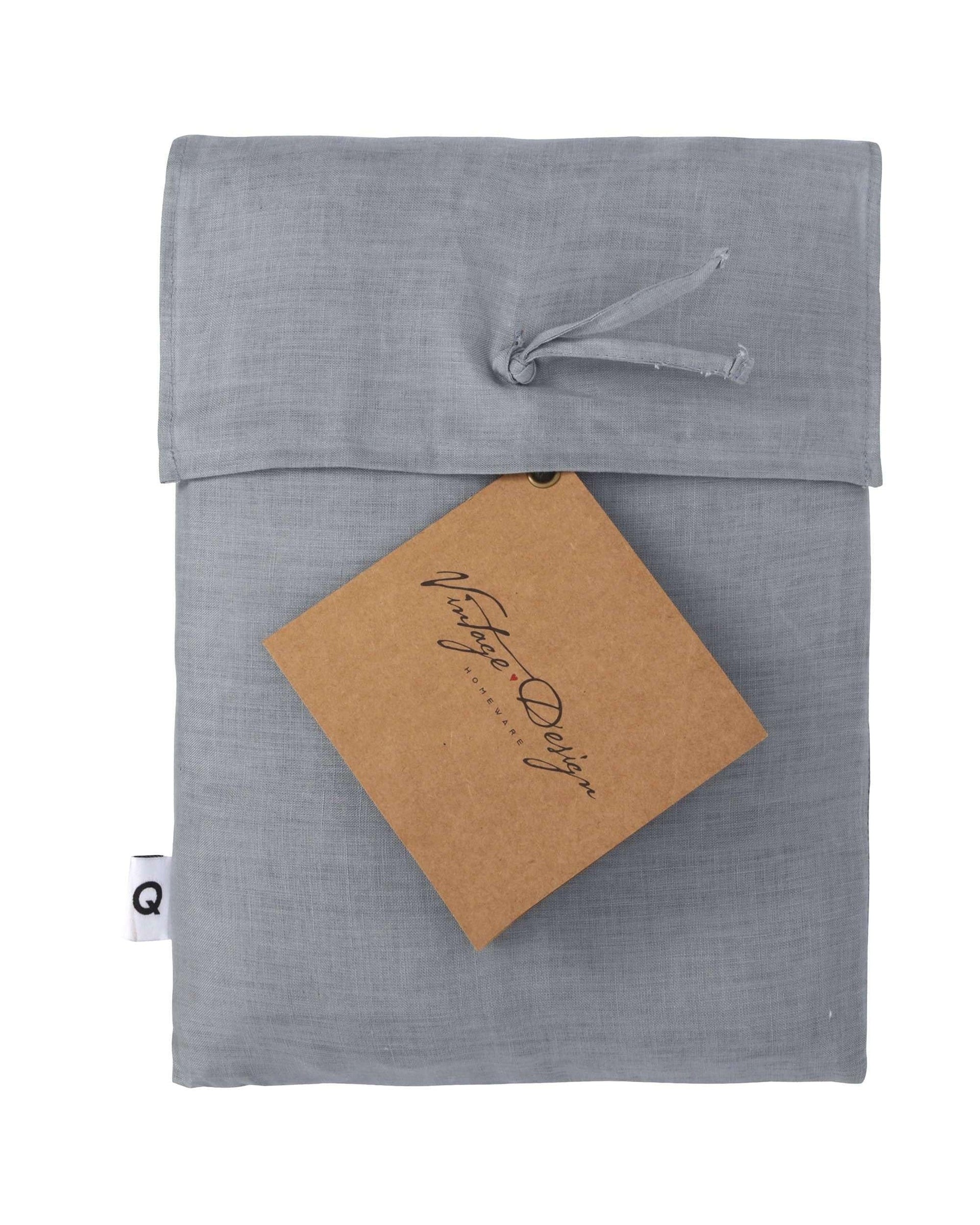 Vintage Design Quilt Cover Vintage Design Eucalyptus 100% Hemp Quilt Cover Set