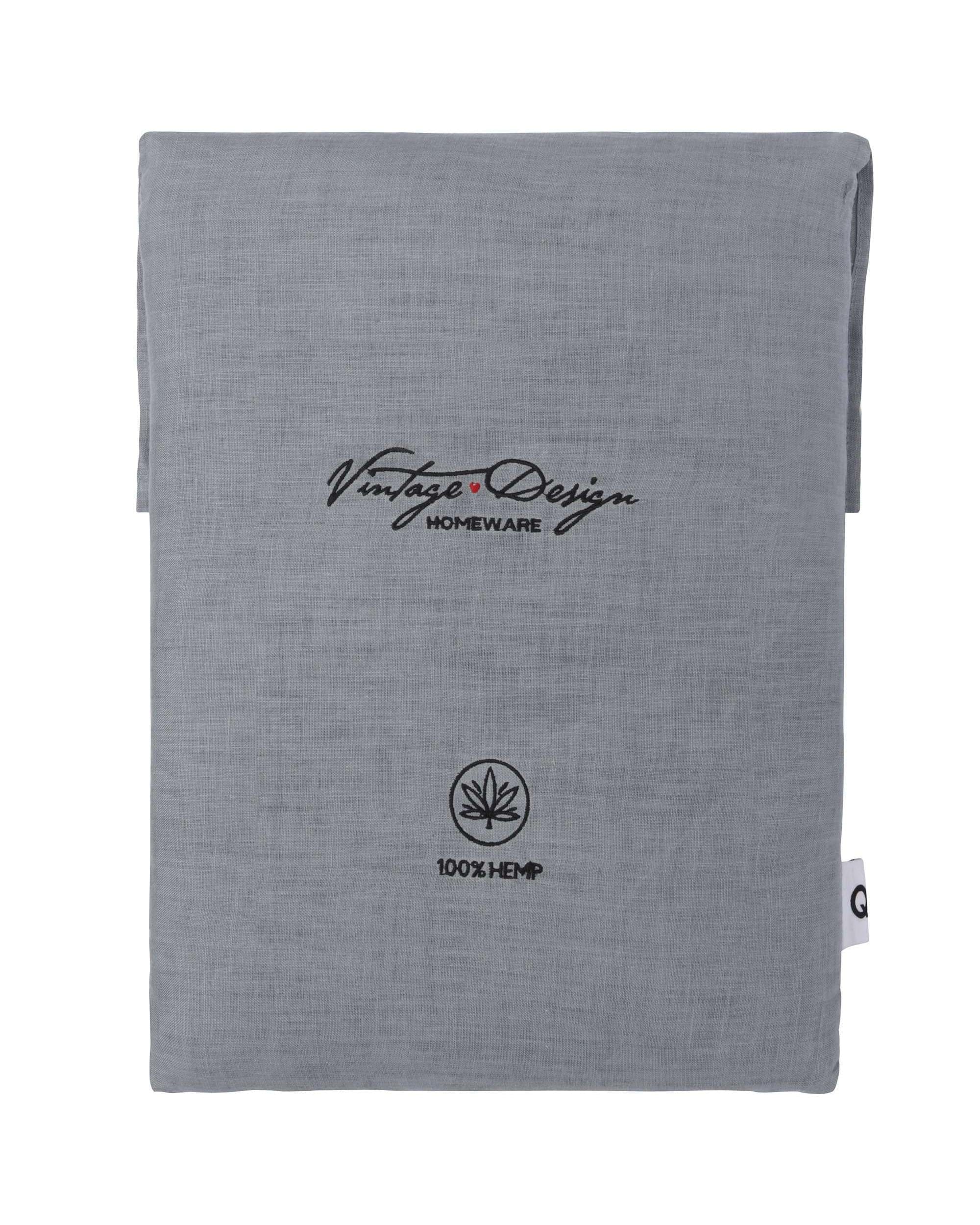 Vintage Design Quilt Cover Vintage Design Eucalyptus 100% Hemp Quilt Cover Set