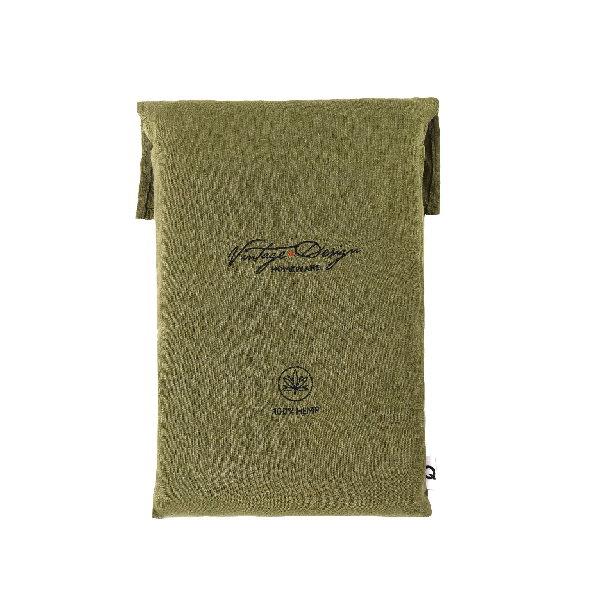 Vintage Design Quilt Cover Vintage Design Fern 100% Hemp Quilt Cover Set