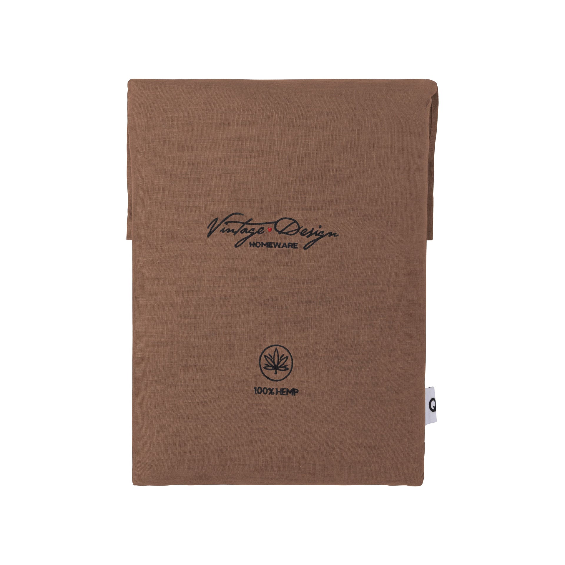 Vintage Design Bed Sheets Vintage Design Hazelnut 100% Hemp Sheet Set