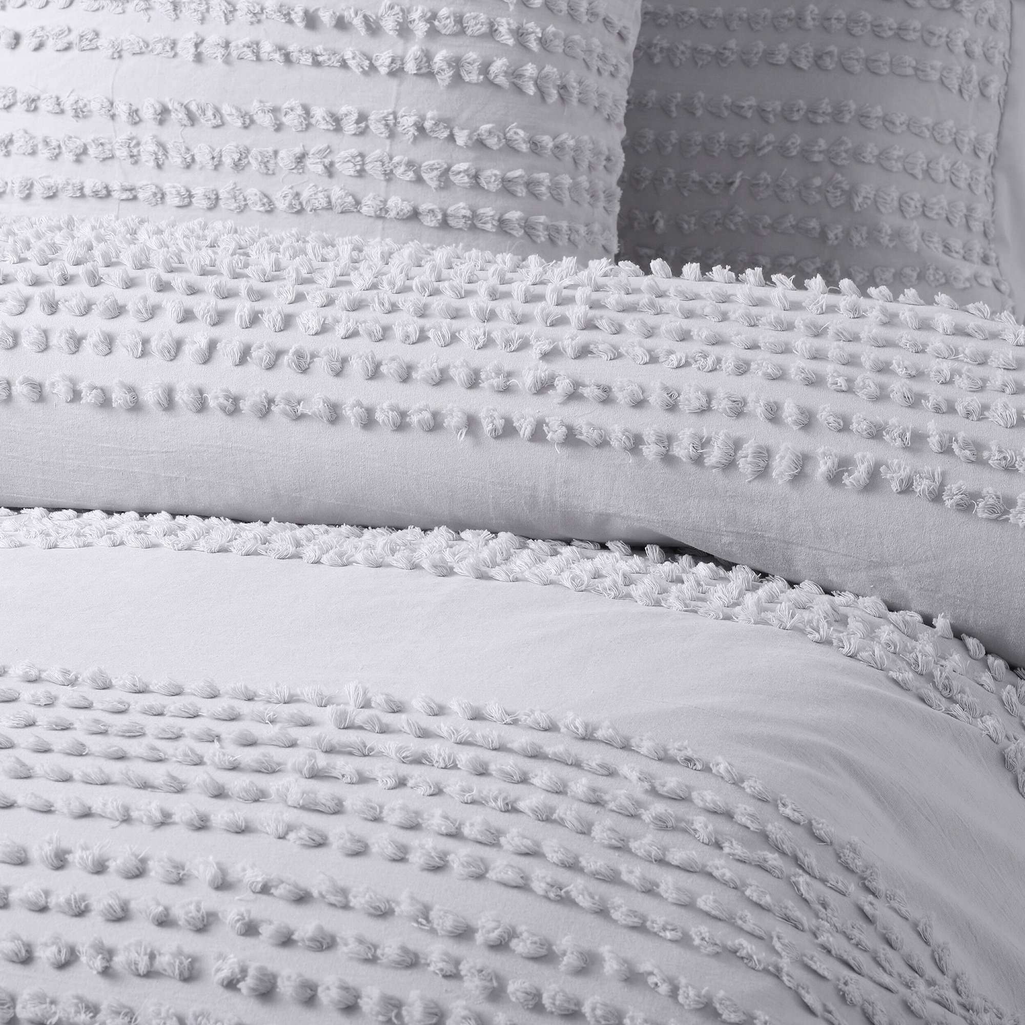 Vintage Design Quilt Cover Vintage Design Silver Betty Cotton Quilt Cover Set