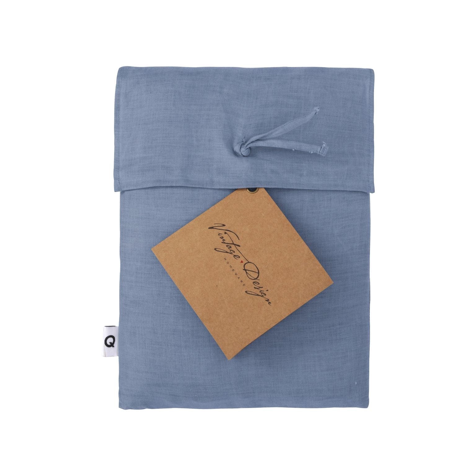 Vintage Design Bed Sheets Vintage Design Sky Blue 100% Hemp Sheet Set