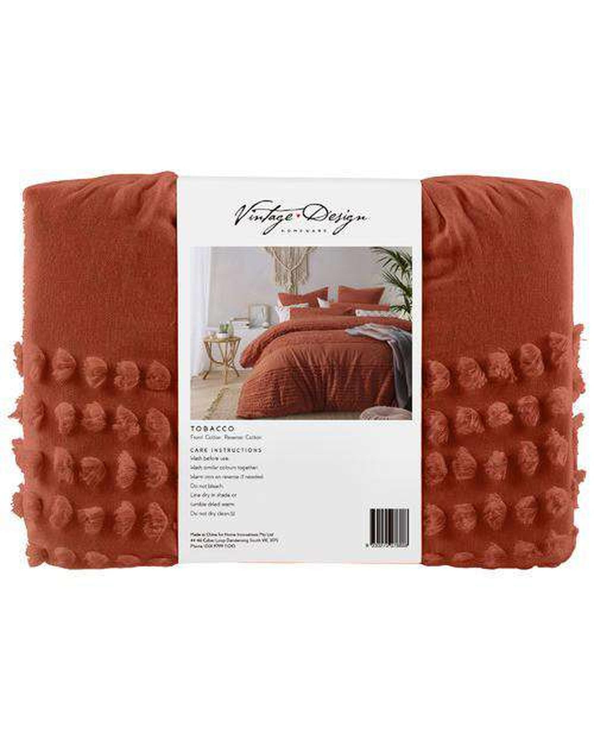 Vintage Design Quilt Cover Vintage Design Tobacco Betty Cotton Quilt Cover Set