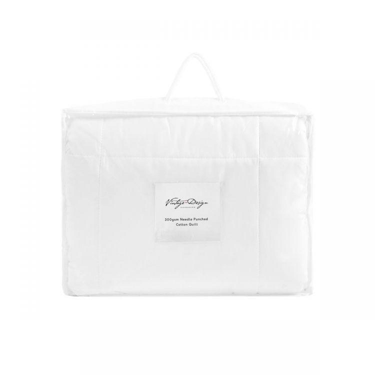 Vintage Design Homeware 300GSM Cotton Quilt Vintage Design