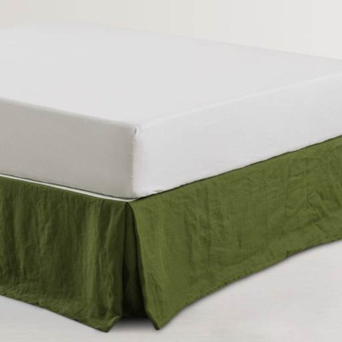 Vintage Design Olive French Linen Valance Vintage Design