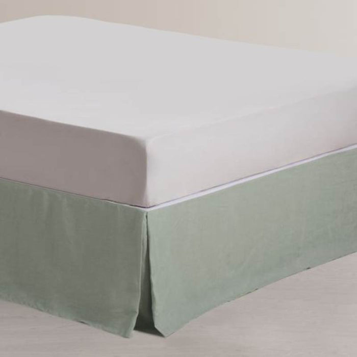 Vintage Design Sage French Linen Valance Vintage Design