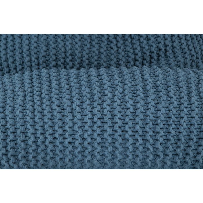 Ava Knitted Bean Bag TEAL Big Bedding Australia