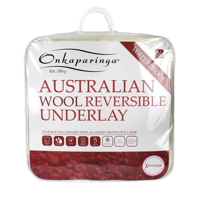 Onkaparinga Wool Reversible Waterproof Underlay Onkaparinga