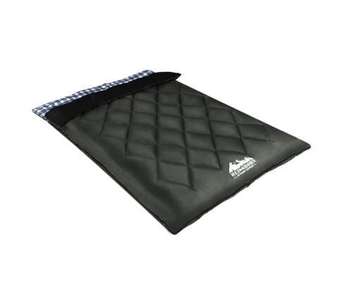 Weisshorn Outdoor Sleeping Sleeping Bag Bags Double Camping Hiking -10°C to 15°C Tent Winter Thermal Grey
