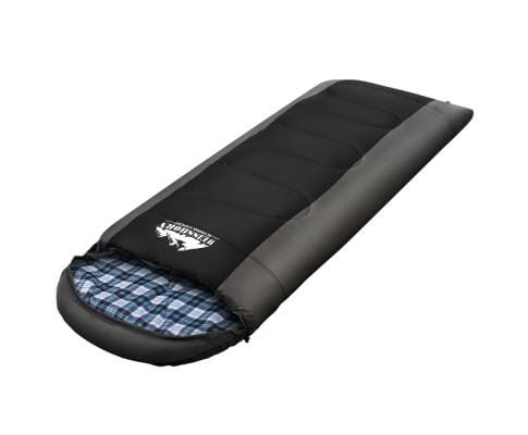 Weisshorn Outdoor Sleeping Sleeping Bag Bags Single Camping Hiking -20°C to 10°C Tent Winter Thermal Grey