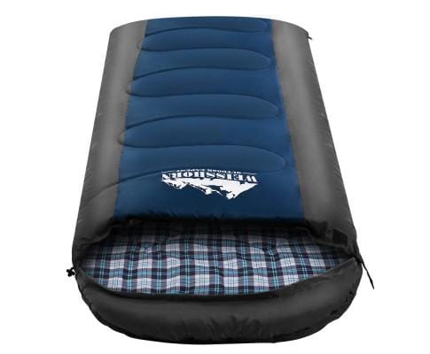 Weisshorn Outdoor Sleeping Sleeping Bag Bags Single Camping Hiking -20°C to 10°C Tent Winter Thermal Navy