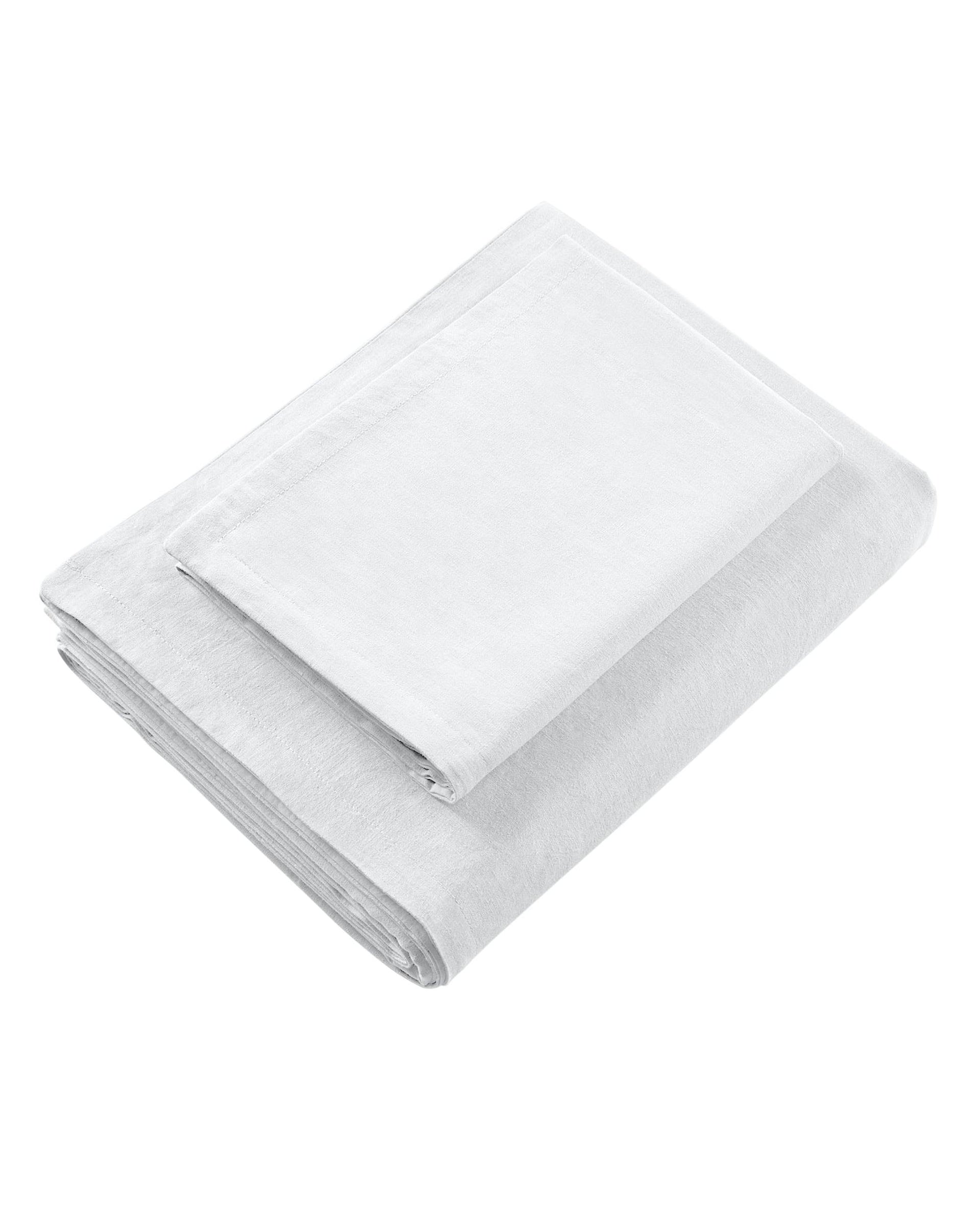 Bianca Bedding WELLINGTON QUILT COVER SET WHITE Bianca Bedding
