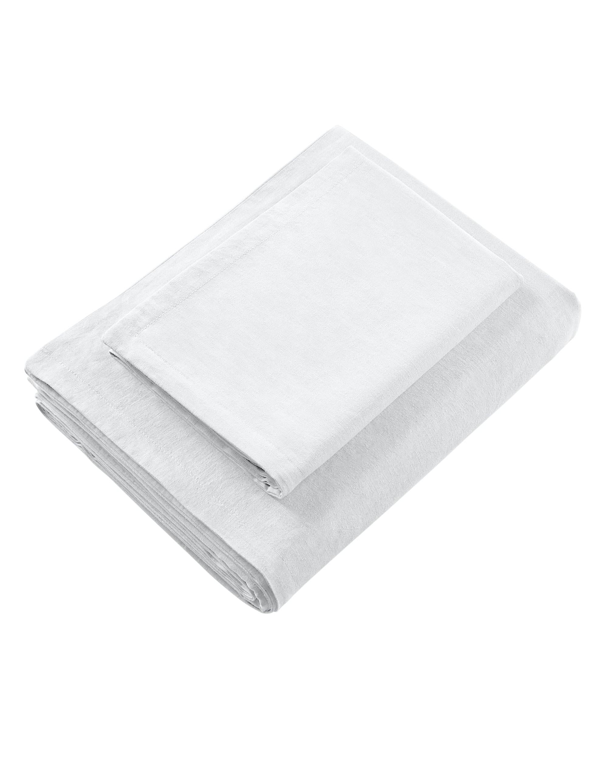 Bianca Bedding WELLINGTON QUILT COVER SET WHITE Bianca Bedding