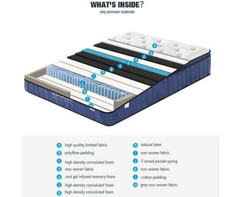 Deep Dream Cool Gel Memory Foam Mattress - Medium Deep Dream