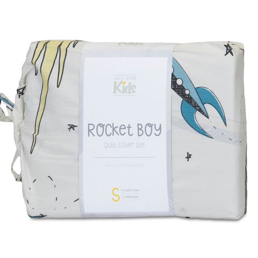 Jelly Bean Kids ROCKET BOY Quilt Cover Set Jelly Bean Kids